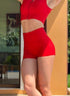 Lismina Classic Shorts Red - Lismina - Clothing Short